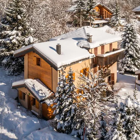 シャレー Chalet Le Chamois Vert By Interhome